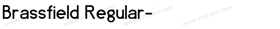 Brassfield Regular字体转换